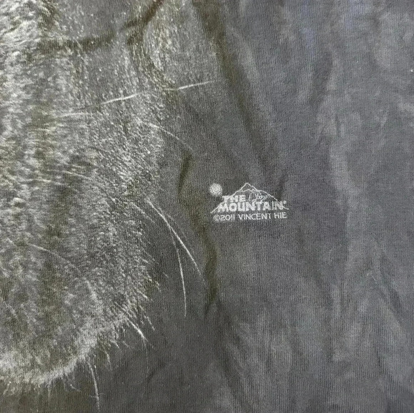 The Mountain Black Lab Labrador all Over Print Size XXL Grey Black Tie Dye - Picture 2 of 6